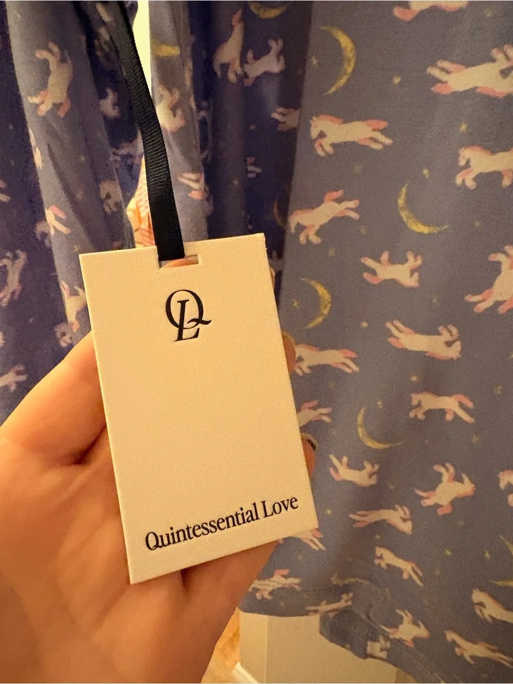 Quintessential Love Over the Moon “Pookie Pjs” size medium